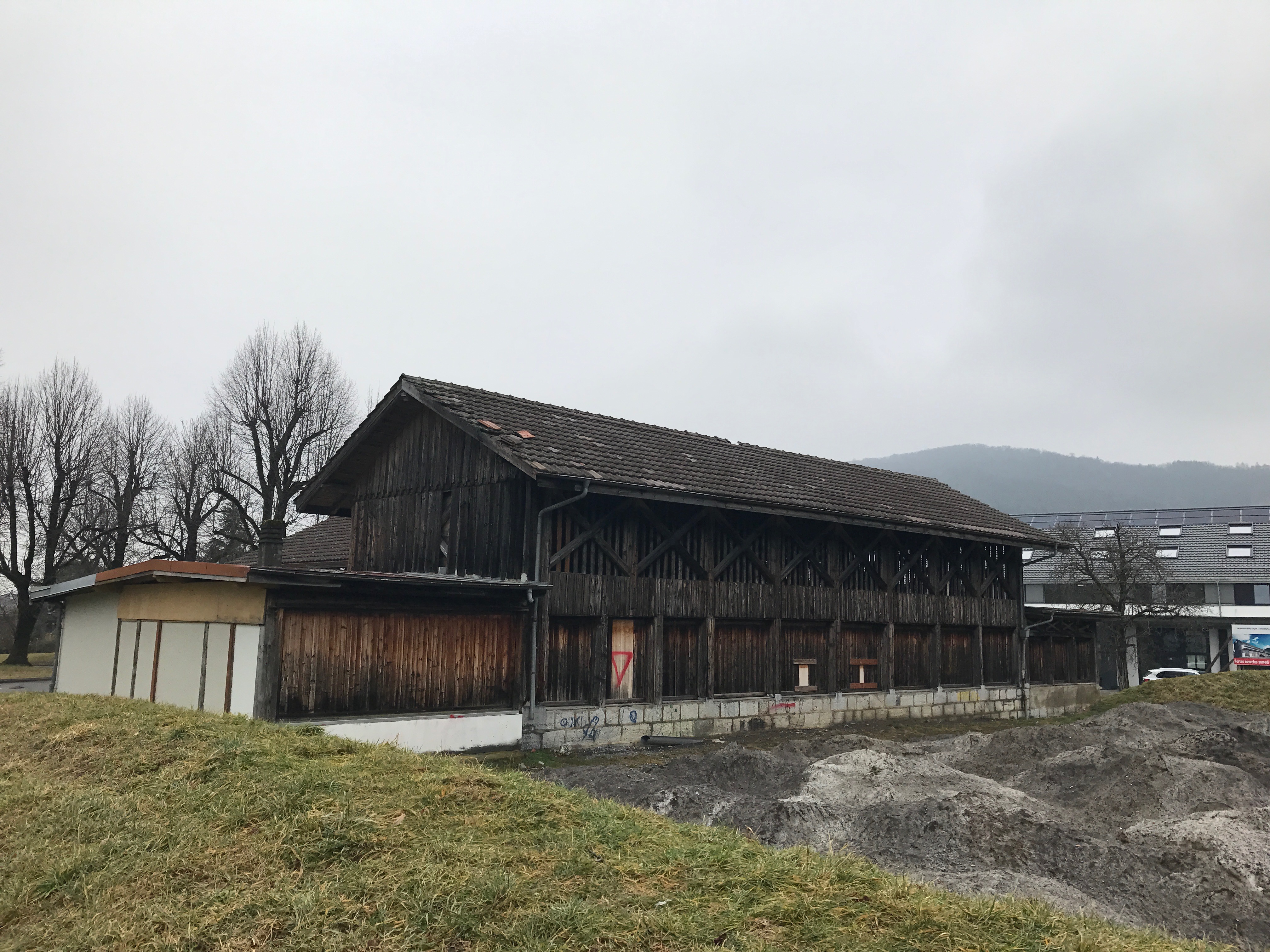 L’ancien stand de Vauvrise continue d’être bichonné, à Bex